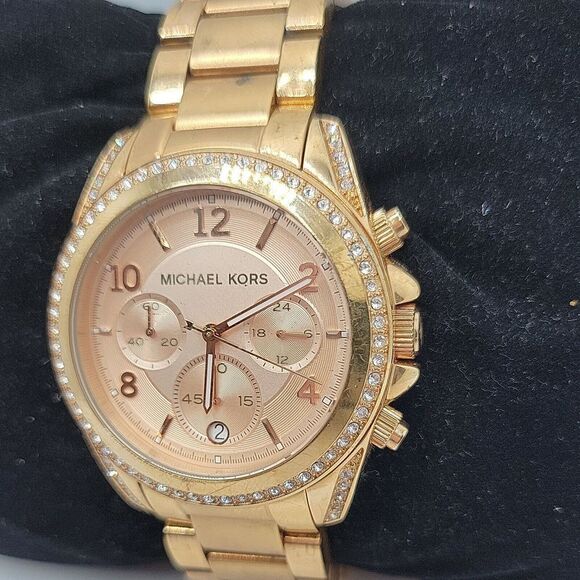 Michael Kors Blair MK5165 Women's Stainless Steel Analog Dial Quartz Watch AM350 - Picture 3 of 11